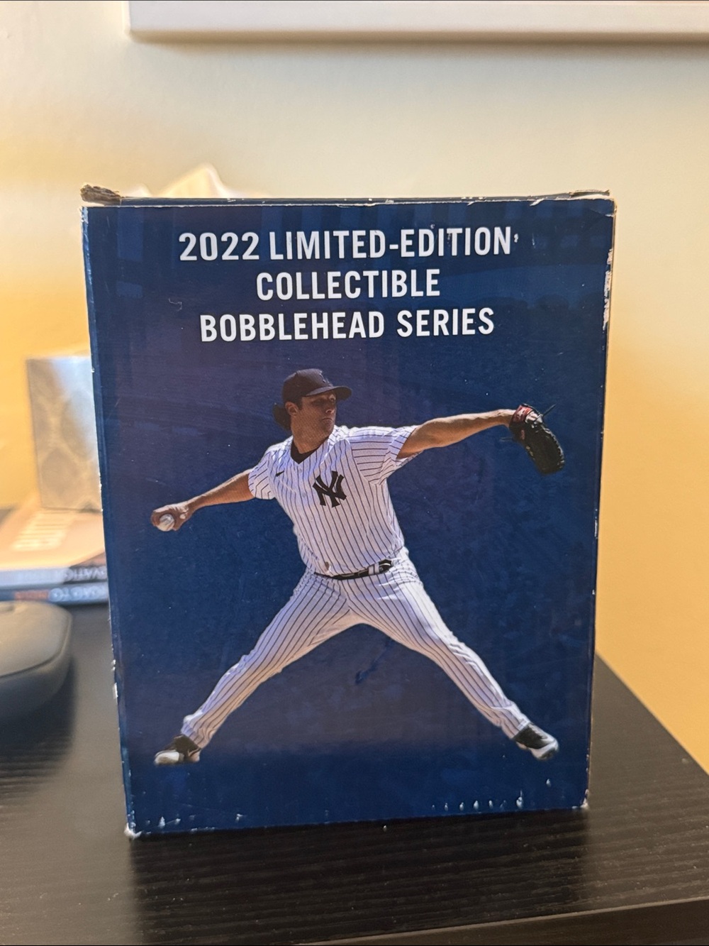2022 Limited Edition Gerrit Cole Bobblehead - NY Yankees (Like New, Opened Box) - Picture 5 of 6